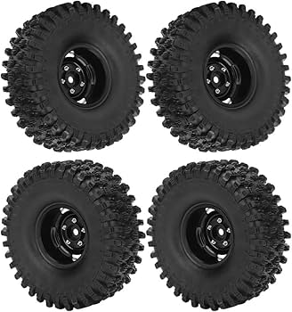 ラジコンタイヤまとめ売り Amazon | TRZX 4個 ラバーRCタイヤ 42mm 1/18スケール用 京商